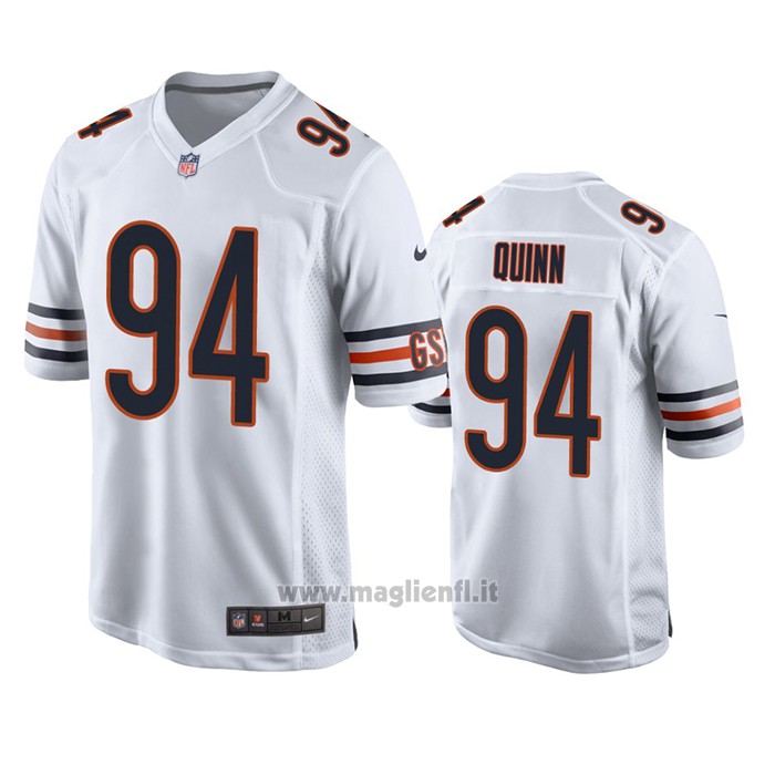 Maglia NFL Game Chicago Bears Robert Quinn Bianco2
